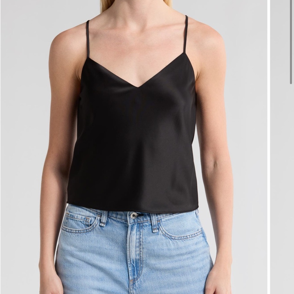 NWT Rag & Bone Black Samantha Camisole Top 8
